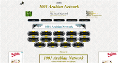 Desktop Screenshot of 1001arabian.net